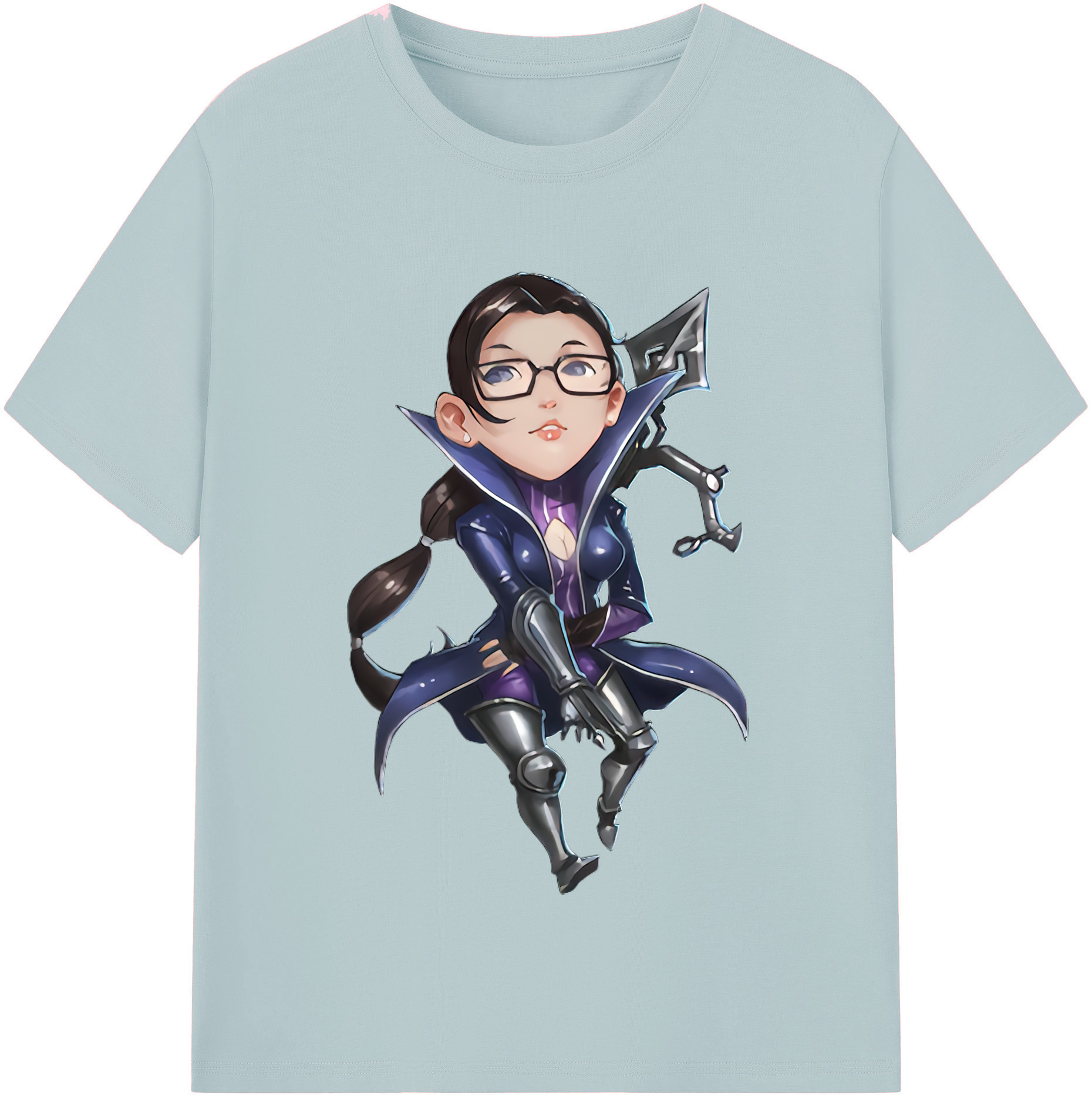 リーグ・オブ・レジェンド League of Legends LOL 綿100％半袖Tシャツ（フロントプリント）